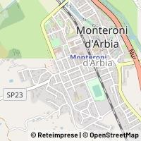 Carte Monteroni d'Arbia
