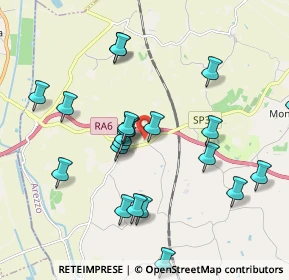 Mappa Località Farneta, 52044 Cortona AR, Italia (2.316)