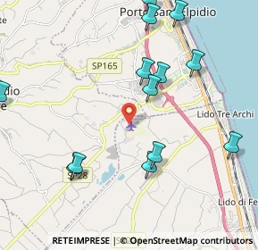 Mappa Alle Paludi, 63811 Sant'Elpidio a Mare FM, Italia (2.42923)
