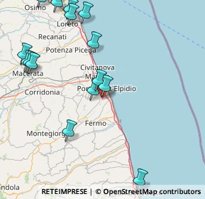 Mappa Alle Paludi, 63811 Sant'Elpidio a Mare FM, Italia (21.85063)