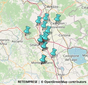 Mappa Valdichiana Outlet Village, 52045 Foiano della Chiana AR, Italia (9.29067)