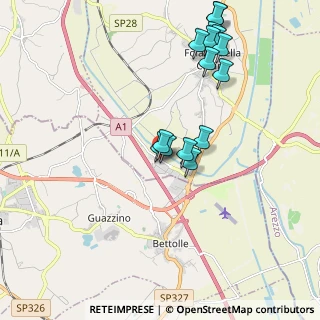 Mappa Valdichiana Outlet Village, 52045 Foiano della Chiana AR, Italia (2.08)