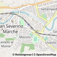 Peta San Severino Marche