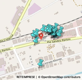 Mappa Via Gioacchino Rossini, 62029 Tolentino MC, Italia (0.13077)