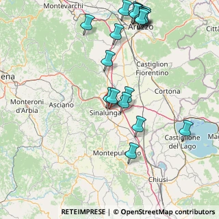 Mappa Via Vanzetti, 53048 Sinalunga SI, Italia (20.3825)