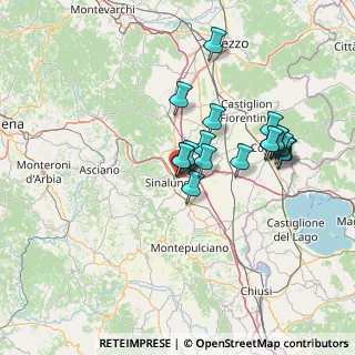 Mappa Via Vanzetti, 53048 Sinalunga SI, Italia (12.56778)
