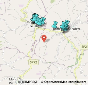 Mappa Contrada Santa Maria d'Ete, 63812 Montegranaro FM, Italia (1.903)