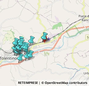 Mappa Largo E. Casadidio, 62029 Tolentino MC, Italia (2.21368)