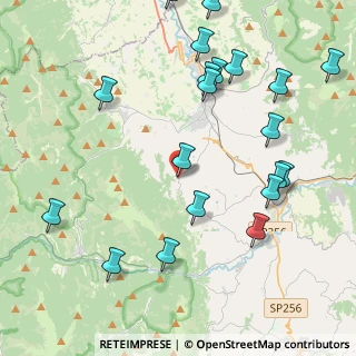 Mappa Località Vasconi, 62022 Castelraimondo MC, Italia (5.2645)