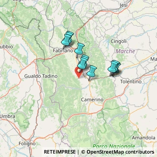 Mappa Località Vasconi, 62022 Castelraimondo MC, Italia (10.7925)