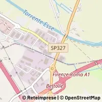 Mapa Foiano della Chiana