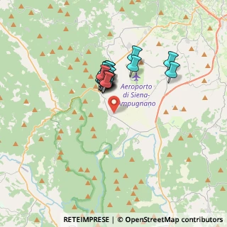 Mappa Via Bellaria, 53018 Sovicille SI, Italia (2.5385)