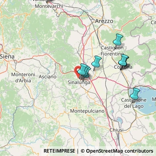 Mappa Strada vicinale dei Melelli, 53048 Sinalunga SI, Italia (19.58083)