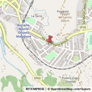 Mappa Via XXV Aprile, 82, 53041 Siena, Siena (Toscana)