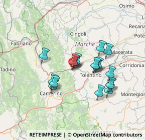 Mappa Viale Mazzini, 62027 San Severino Marche MC, Italia (12.05176)