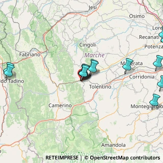 Mappa Viale Mazzini, 62027 San Severino Marche MC, Italia (20.71529)