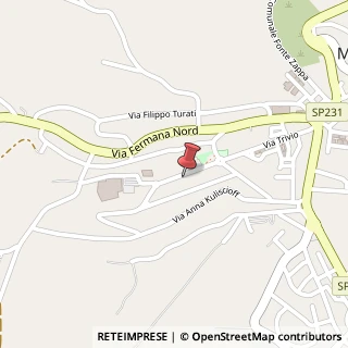 Mappa Via Rodolfo Morandi, 21, 63812 Montegranaro, Fermo (Marche)