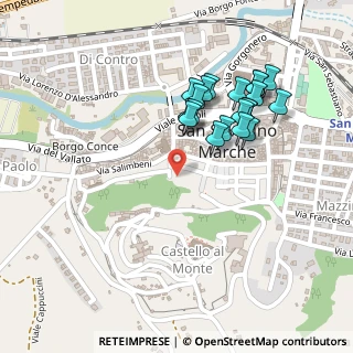 Mappa Via di S. Rocco, 62027 San Severino Marche MC, Italia (0.231)