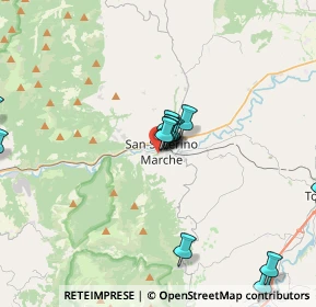 Mappa Via di S. Rocco, 62027 San Severino Marche MC, Italia (5.42056)