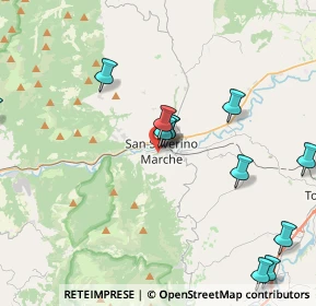 Mappa Via di S. Rocco, 62027 San Severino Marche MC, Italia (5.29143)