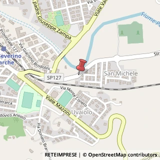 Mappa Via s. michele 44, 62027 San Severino Marche, Macerata (Marche)