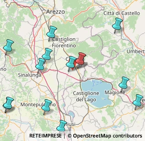 Mappa Loc. San Lorenzo, 52044 Cortona AR, Italia (20.53429)