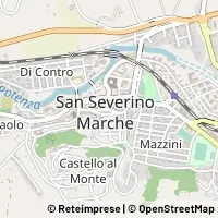 Kaart San Severino Marche