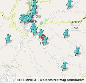 Mappa Via Don B. Berdini, 63811 Sant'Elpidio a Mare FM, Italia (1.166)