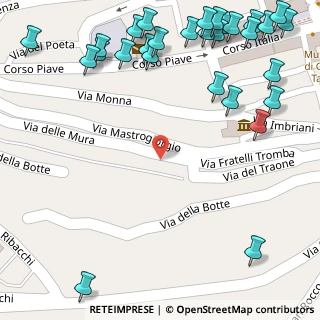 Mappa Via della Botte, 06023 Gualdo Tadino PG, Italia (0.1)