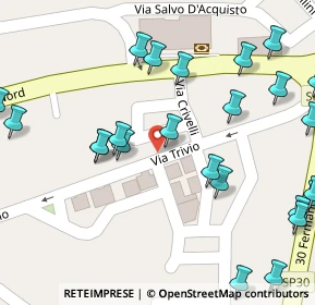 Mappa Via Trivio, 63812 Montegranaro FM, Italia (0.084)