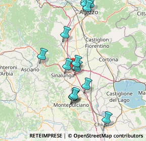 Mappa Milano - Napoli, 52045 Foiano della Chiana AR, Italia (16.08714)