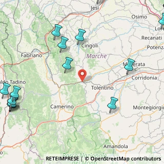 Mappa Viale Giuseppe Collio, 62027 San Severino Marche MC, Italia (32.9295)