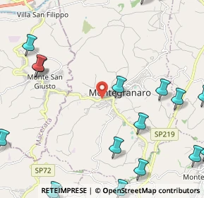 Mappa Via Fermana Nord, 63812 Montegranaro FM, Italia (3.5785)