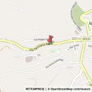 Mappa Via Fermana Nord, 119, 63812 Montegranaro, Fermo (Marche)