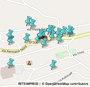 Mappa Via Fermana Nord, 63812 Montegranaro FM, Italia (0.08182)