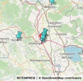 Mappa Via Farniole, 52045 Foiano della Chiana AR, Italia (25.33727)