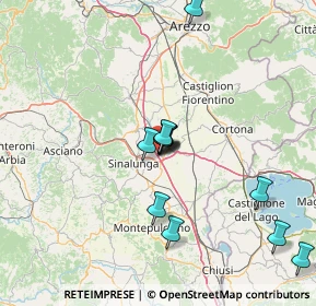 Mappa Via Farniole, 52045 Foiano della Chiana AR, Italia (13.3825)