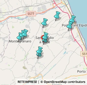 Mappa Corso Baccio, 63811 Sant'Elpidio a Mare FM, Italia (3.39182)