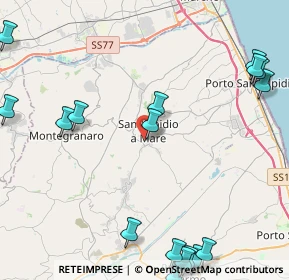 Mappa Corso Baccio, 63811 Sant'Elpidio a Mare FM, Italia (6.7265)