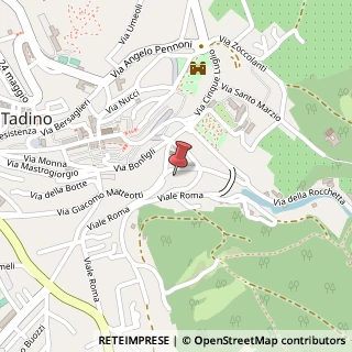 Mappa Via Giacomo Matteotti, snc, 06023 Gualdo Tadino, Perugia (Umbria)