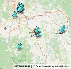 Mappa Via S. Giusto, 53014 Monteroni d'Arbia SI, Italia (10.6675)