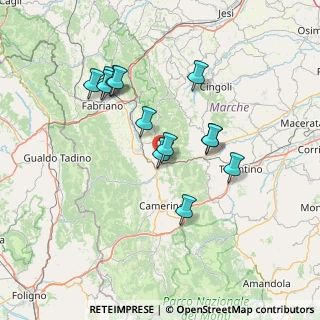 Mappa Località Fornaci, 62022 Gagliole MC, Italia (13.23154)
