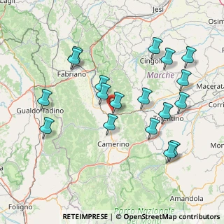 Mappa Località Fornaci, 62022 Gagliole MC, Italia (16.92111)