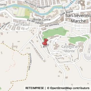 Mappa Via s. pacifico 20, 62027 San Severino Marche, Macerata (Marche)