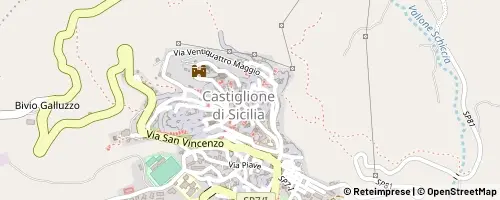 Mappa Castiglione di Sicilia
