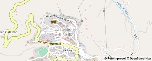 Mappa Castiglione di Sicilia