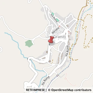 Mappa Piazza Tonello, 1, 98036 Graniti, Messina (Sicilia)