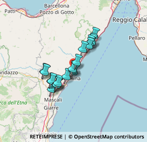 Mappa 98037 Letojanni ME, Italia (10.9485)