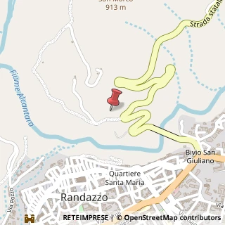 Mappa 95036 Randazzo CT, Italia, 95036 Randazzo, Catania (Sicilia)