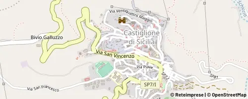 Mappa Castiglione di Sicilia